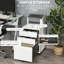 39cm Wide 3 -Drawer Mobile Steel File Cabinet-735396926