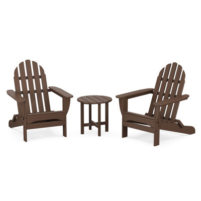 POLYWOOD® Classic Adirondack 2-Person Patio Seating Group