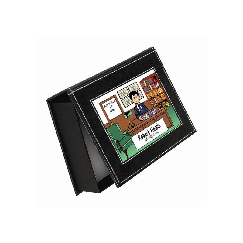 Faux Leather Memory Box