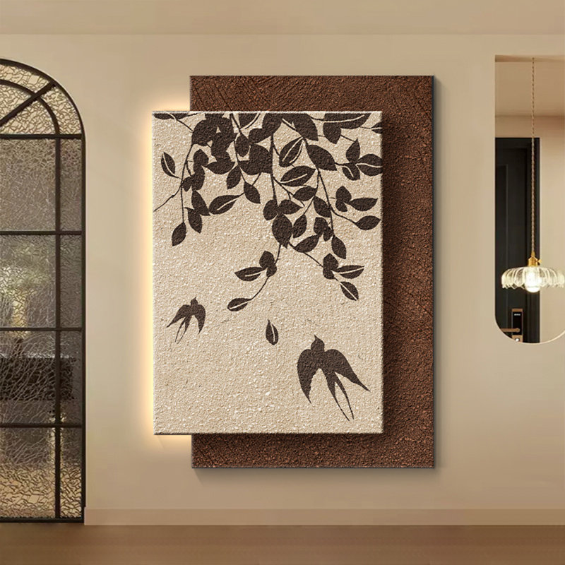 Salon / hall d'entrée Wabi-Sabi, H 70,87 po x l 47,24 po x P 1,73 po