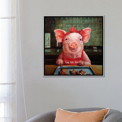 " Gingerbread Pigs " by Lucia Heffernan