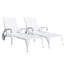 Chaise longue en aluminium coulé 1 pièce-2076077215