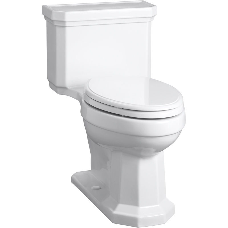 Kathryn® 1.28 GPF Water Efficient Elongated One-Piece Toilet (Seat Not Included)