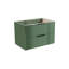 Meuble-lavabo flottant mural 30 po avec lavabo en céramique