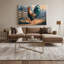 «Farm Roosters», art mural sur toile gris-1518263352