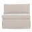 Hennecy Bargale Slipcover Dining Bench Beige