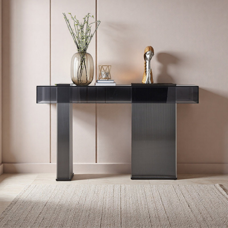 Console créative de style italien, H 33,46 po x l 55,12 po x P 11,81 po