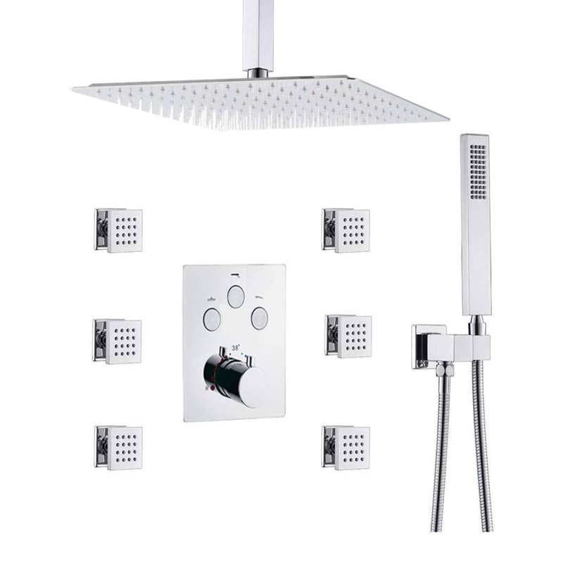 All-In-One Kit with Rough in-Valve, 12"