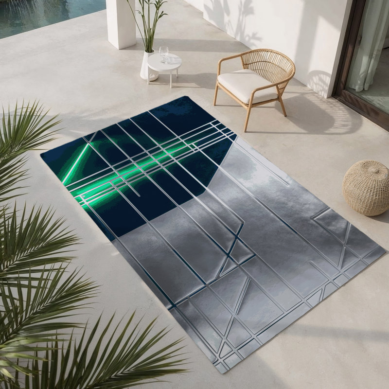 Tapis intérieur et extérieur Stellar Beacon, Rectangle 1 pi 6 po x 2 pi 6 po