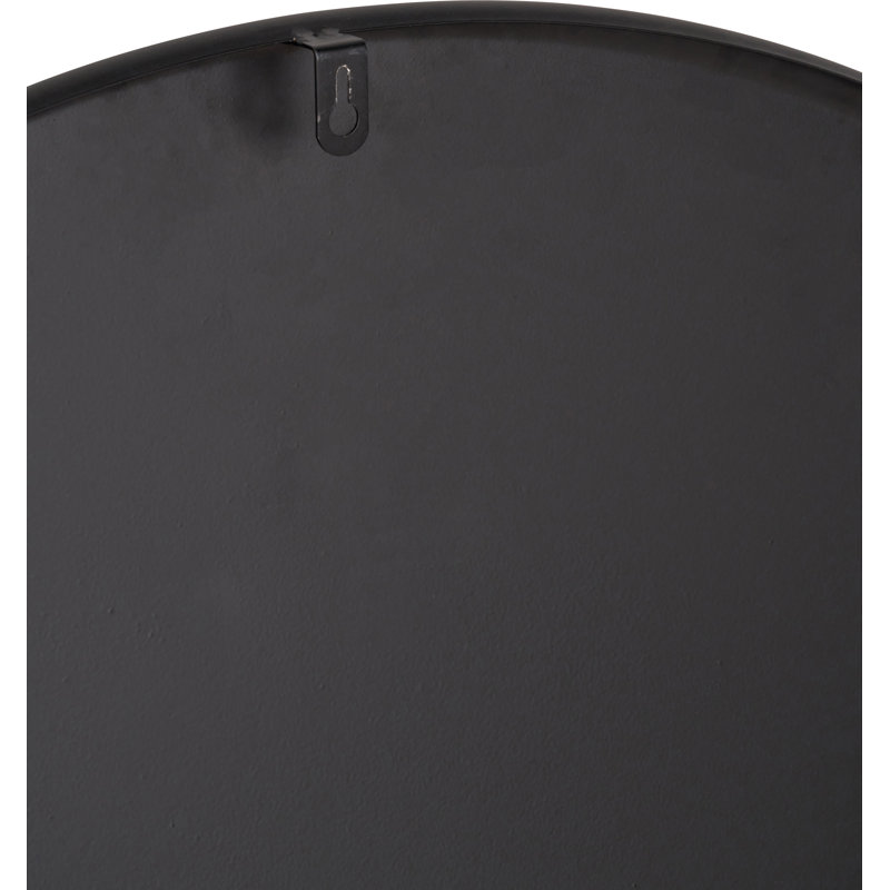 Metal Wall Clock, Black/Gold