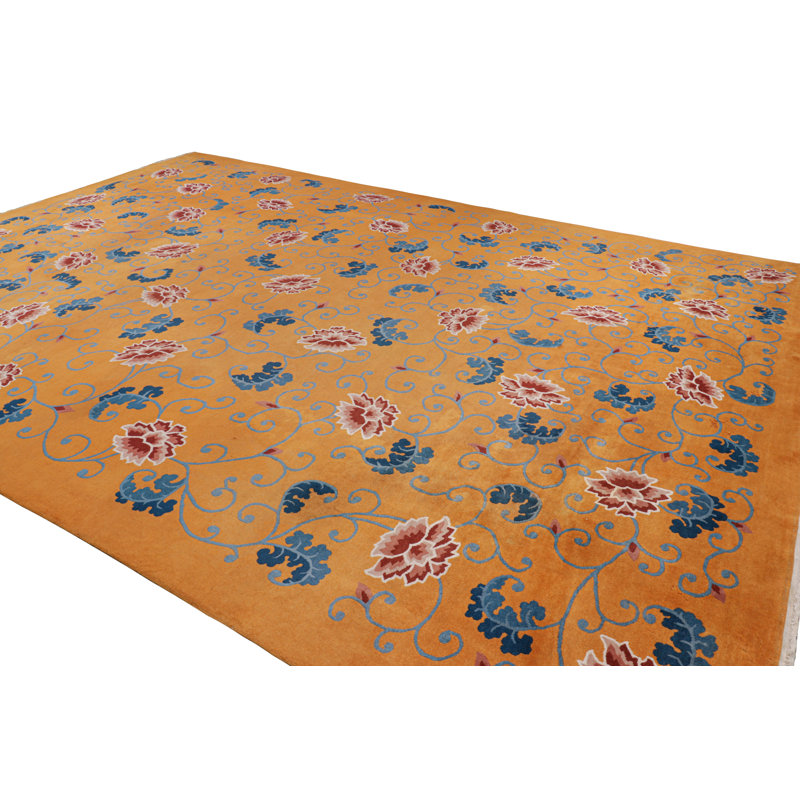 One-of-a-Kind 12’9”x18’1” Hand Knotted Area Rug