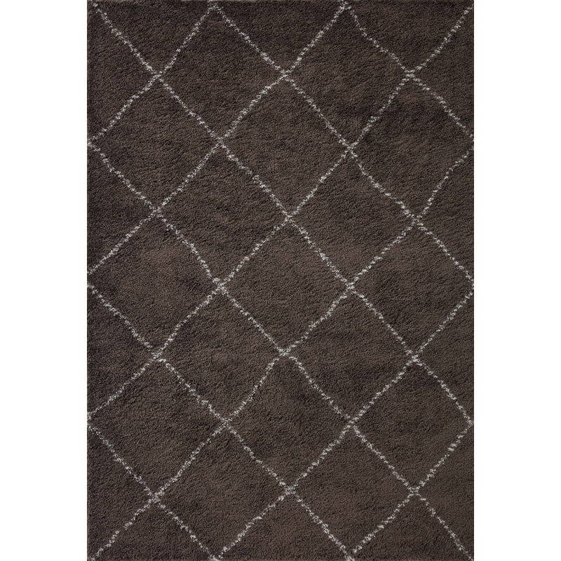 Tapis gris Millerton, Carré 18 po