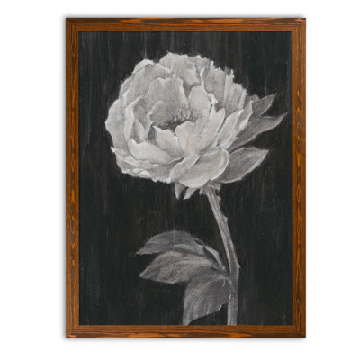 " Black And White Flowers II " by Paul Cezanne