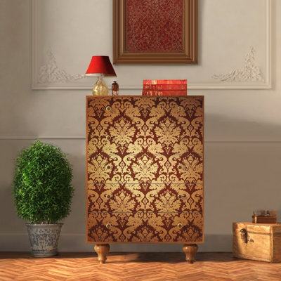 Armoire de décoration française de luxe rétro
