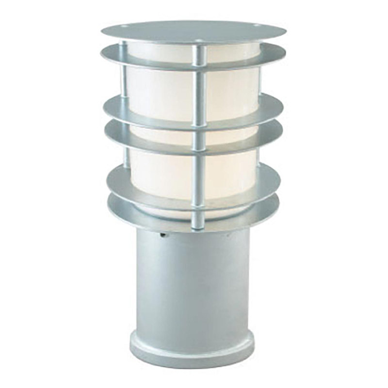 Shadyvale Transparent Bollards, Galvanized, 490cm H x 165cm W x 165cm D