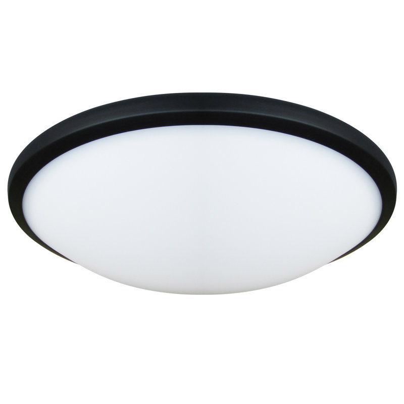 Plafonnier encastré 3 lumières 16 po