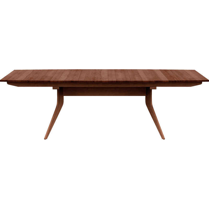 Catalina Trestle Extensions Table, Cognac Cherry, 30" H x 72" L x 46" W