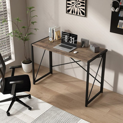 Matys Foldable Iron Writing Desk