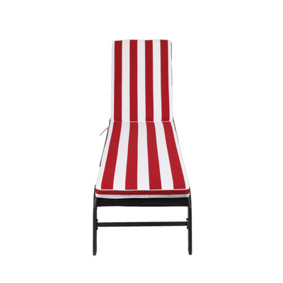Ensemble de coussins de chaise longue pour l'extérieur
