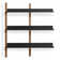 Browser Solid Wood Floating Bookcase