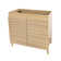 Calandre 36" Slat Modern Farmhouse 2-Shelf Bath Vanity Cabinet Only (Sink Basin not Included)