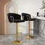 Christal Height Adjustable Swivel Bar Stool-813056572