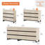 Commode 2 en 1 avec 9 tiroirs, commode moderne avec tablette réglable et base en métal, organisateurs de placard et armoire de rangement pour chambre à coucher-1383150665
