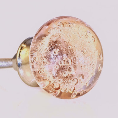 Bouton de verre à bulles (ensemble de 4) 