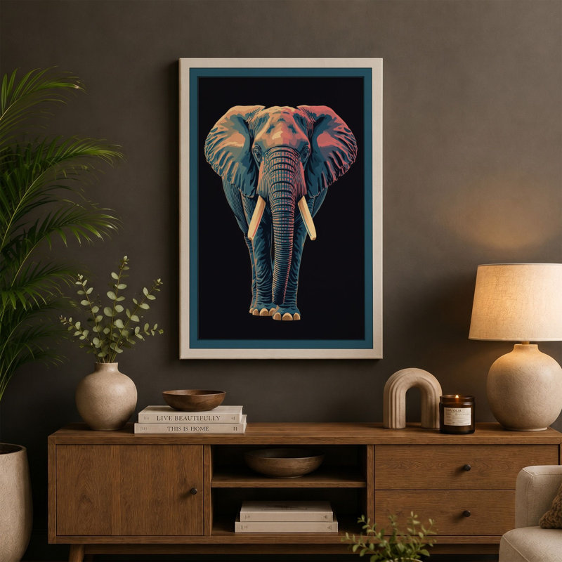 Print, 30x20 - 76.2 x 50.8 cm, Ochre Border