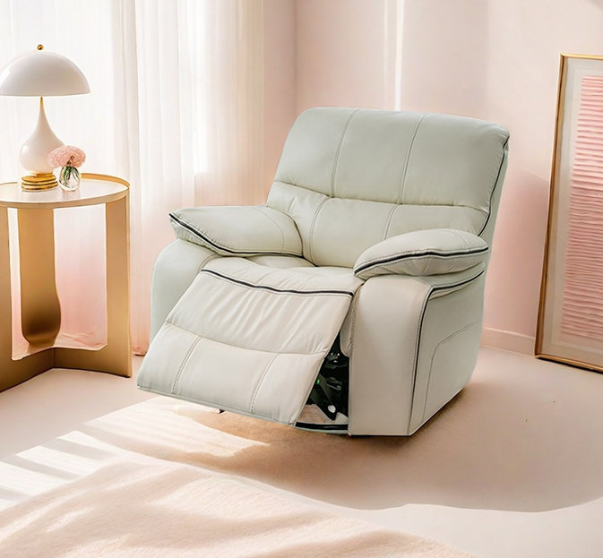 Scordato Faux Leather Recliner