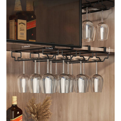 Support à verres à vin polyvalent et suspendu