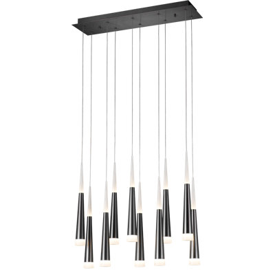 Lustre à 10 lumières DEL Kesean