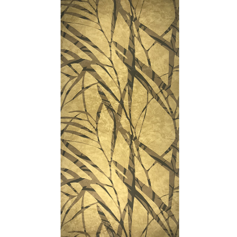 Stubbs abstrait art design papier peint doré bronze noir métallique moderne rouleaux, Or