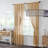 Tobacco Cloth Khaki 100% Cotton Room Darkening Curtain Pair