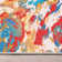  Abstract Harmony Modern Boho Marble Multi Colour Flat-Weave Area Rug
