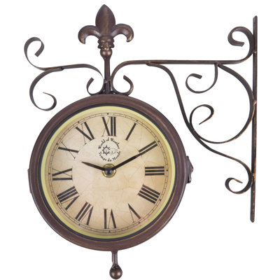 Orrie 28.5cm Wireless Outdoor Clock Thermometer