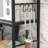 Floramae 39.37'' Steel Standard Baker's Rack with Microwave Compatibility