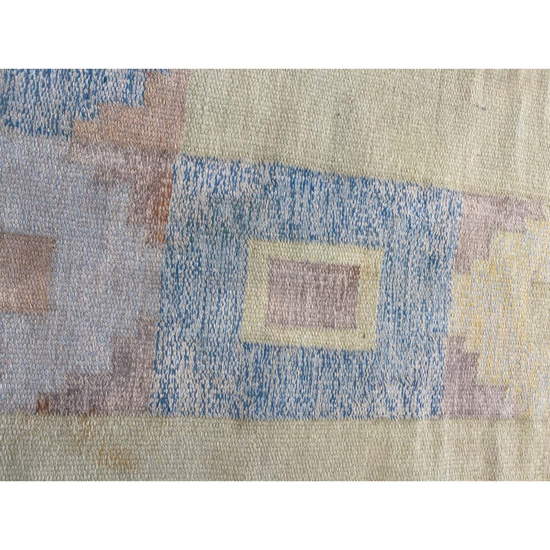 Vintage One-of-a-Kind Rectangle 4'8" X 8'1" Area Rug