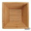 Ensemble de bols en bambou de 6,25 po Belari - Bols en bambou réutilisables - Bols en bambou carrés - Vaisselle en bois - Bols en bambou - Ensemble de vaisselle en bambou - Bols écologiques (paquet de 32 / carré de 6,25 po)