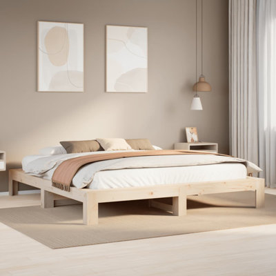 Solid Wood Bed