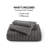 3PCS Waffle Washed Duvet Set-114555596