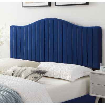 Brielle Channel Tufted Performance Velvet Headboard