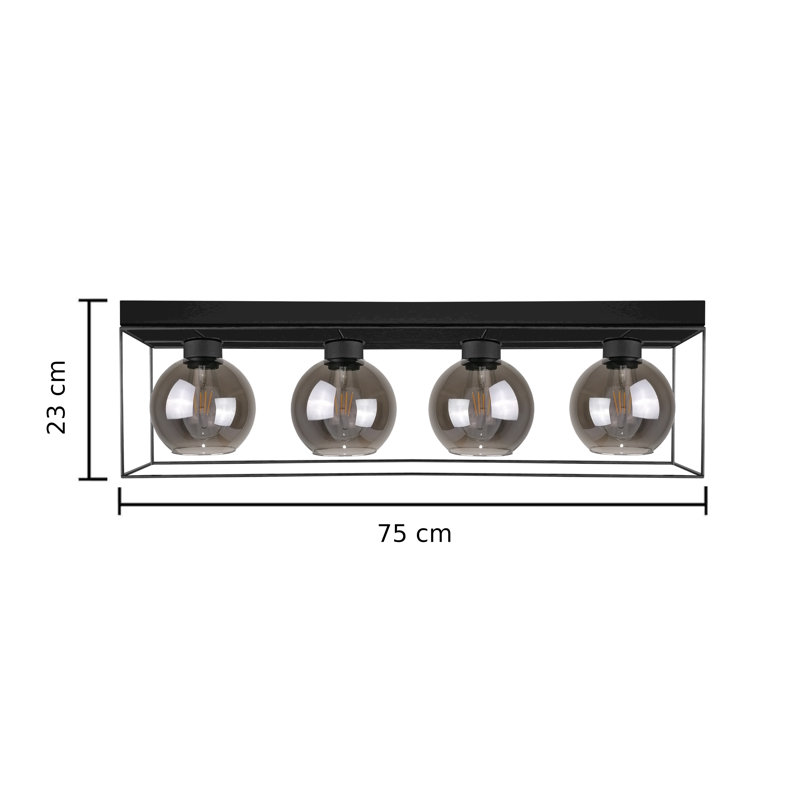 Aevyn Glass Flush Mount