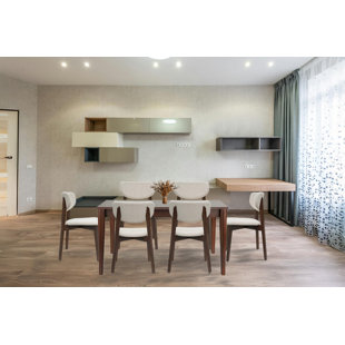 Leto Wooden Dining Chairs Mid Century Upholstered Modern Kitchen Table Chairs for Room Furniture with Durable Premium Ergonomic Design (Leto, First-grade beech wood)