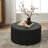 Brichelle 24'' Wide Modern Round Upholstered Ottoman-793134273