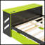 Full Size Wood Daybed With Twin Trundle, Desk, And USB Port For Space-Saving And Multifunctional Use
