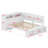 Multifunctional Daybed with Integrated Storage Cabinets and USB Charging Ports-869901624