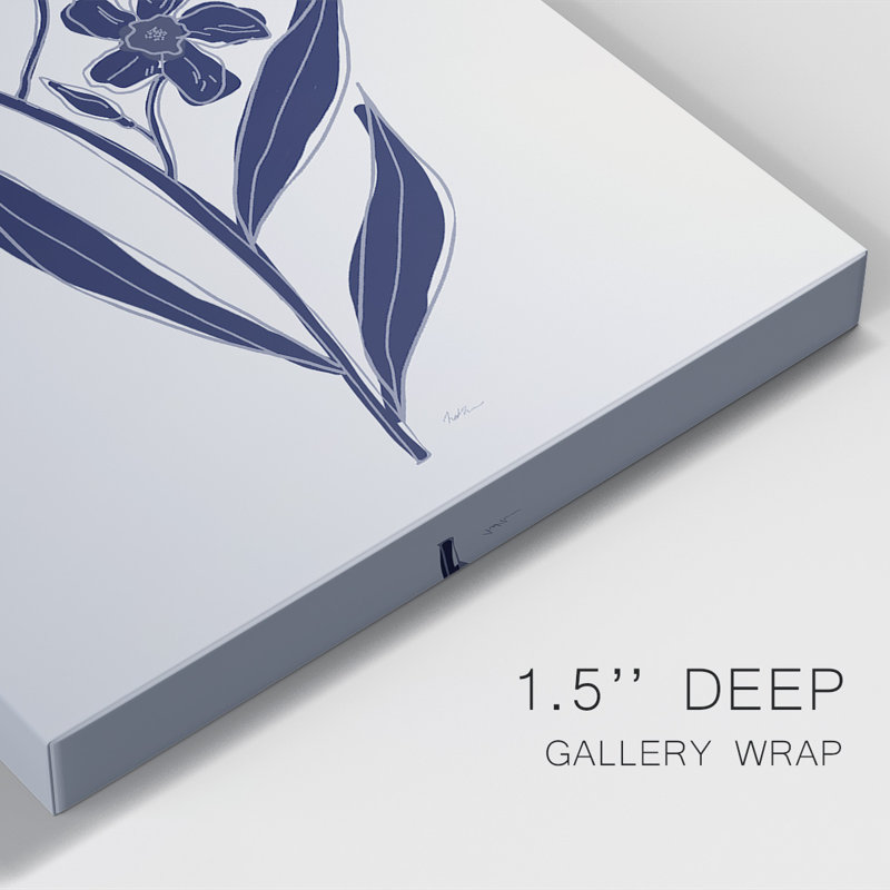 " Indigo Botanical Study II "