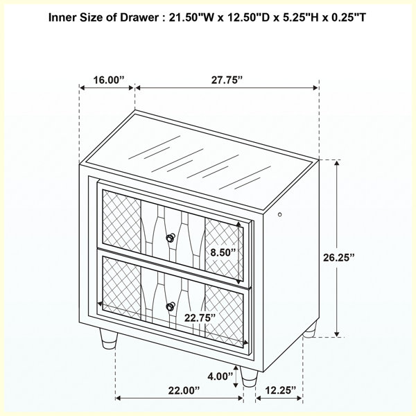 Dimensions du produit