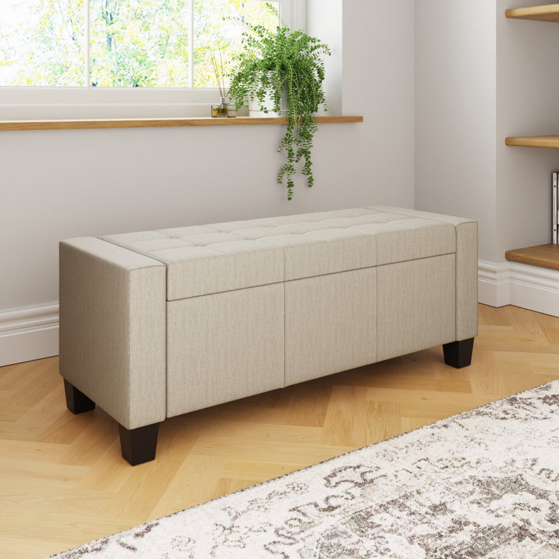 Ashley Storage Bench, Beige